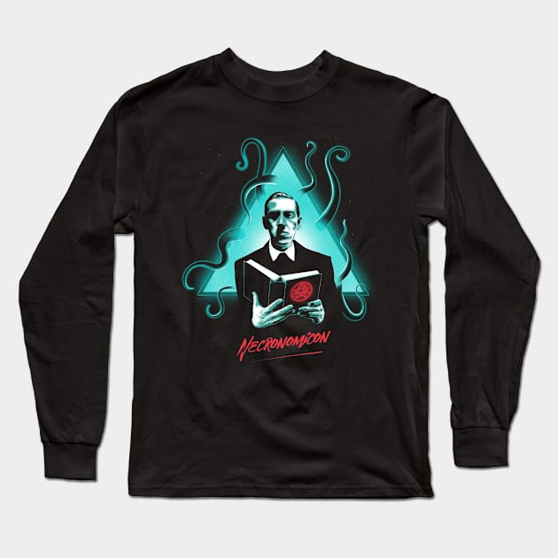 Necronomicon Long Sleeve T-Shirt by ddjvigo